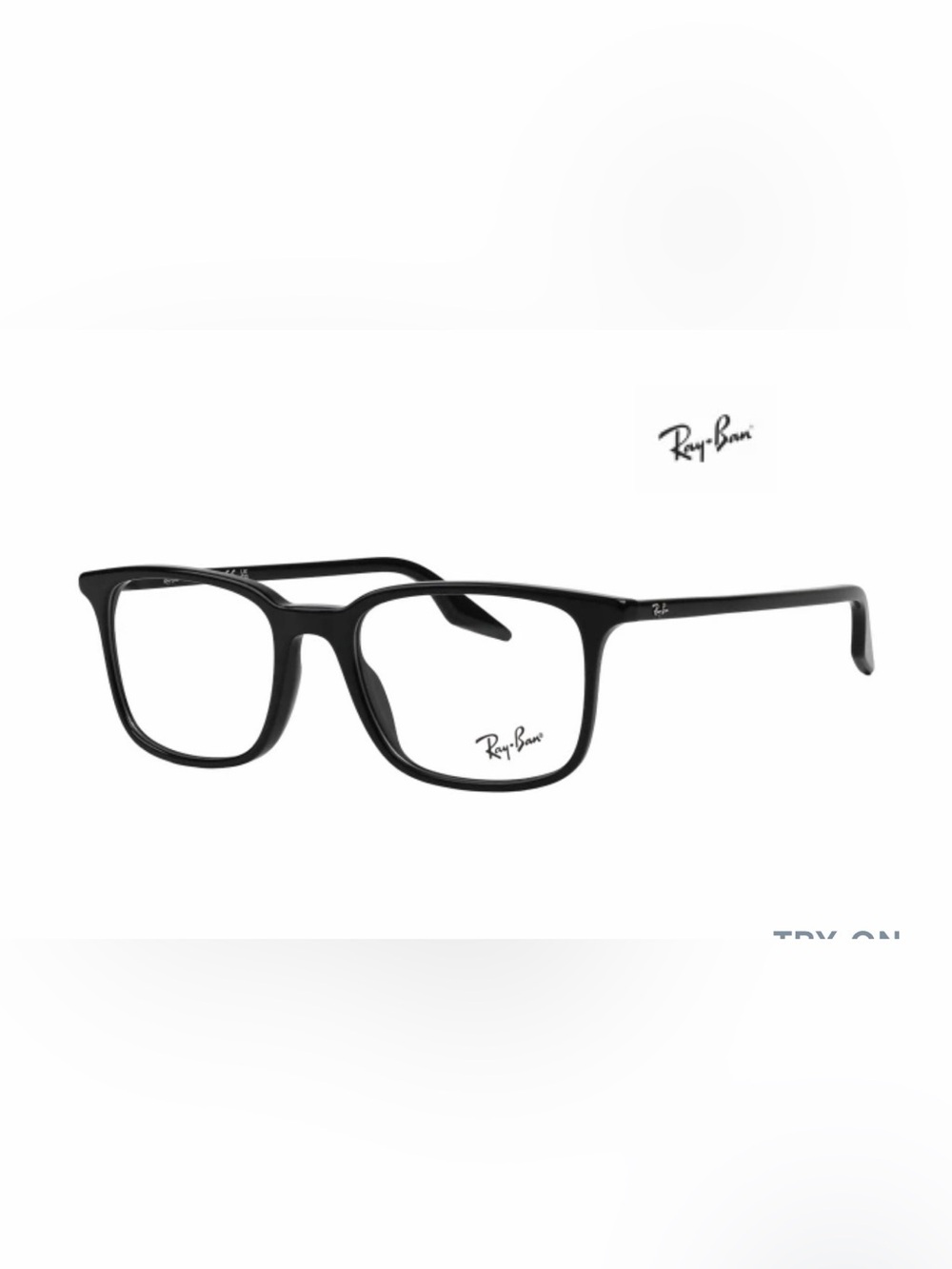Ray-Ban Black Rectangular Eyeglasses 5421